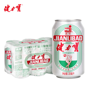 JIANLIBAO 健力宝 运动碳酸饮料含蜂蜜补充电解质橙蜜味330ml*6罐经典国潮1984 