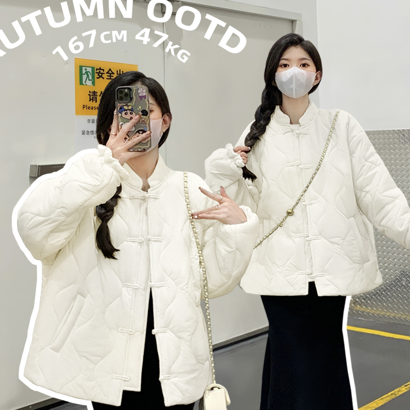 ONE MORE 新中式女棉服 ZMN1023D-409267 59.9元（需用券）