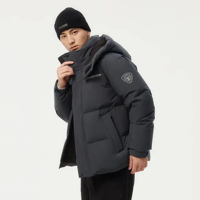 坦博尔 超级加绒加厚抗寒连帽羽绒服 可脱卸帽 459元（需用券）