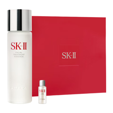 百亿补贴：SK-II 神仙水 160ml精华液 护肤品套装礼盒 1065元包邮