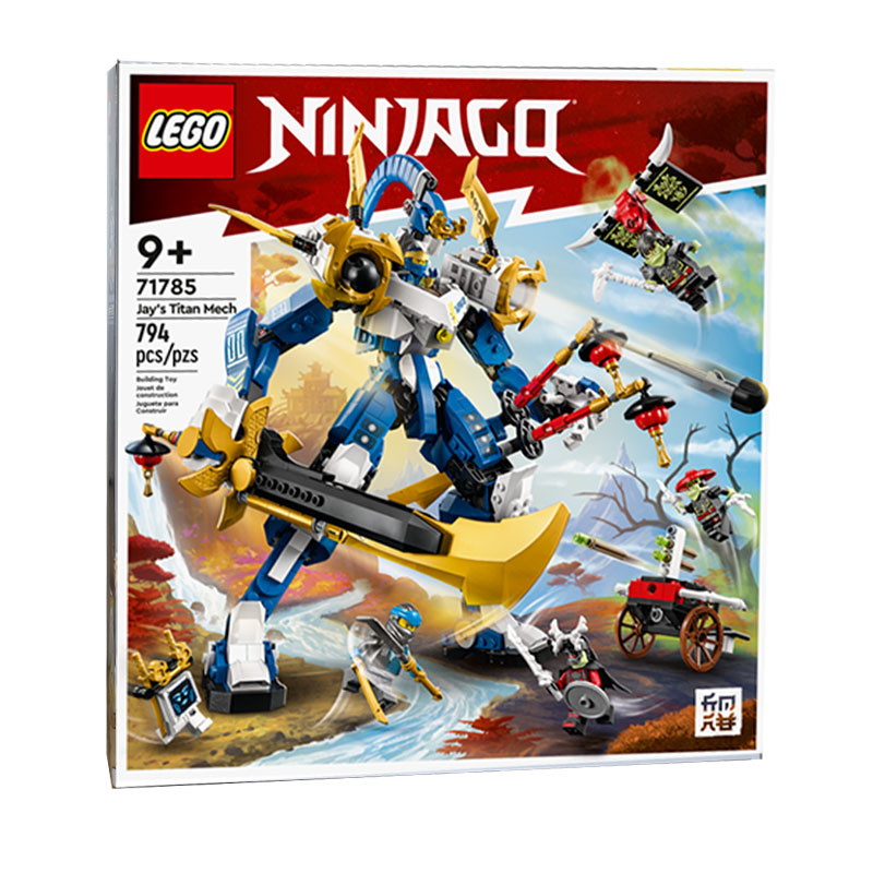 LEGO 乐高 Ninjago幻影忍者系列 71785 杰的泰坦机甲 389元