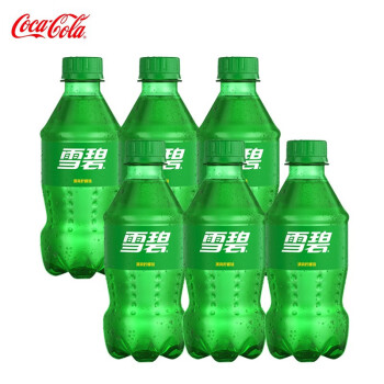 Sprite 雪碧 可口可乐（Coca-Cola）汽水碳酸饮料 300ml小瓶装系列饮料 雪碧300ml*6