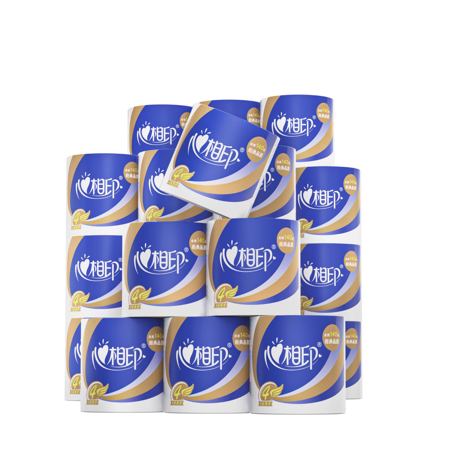 心相印 Insoftb 心相印 心柔系列 卷纸 4层140g27卷 43.9元