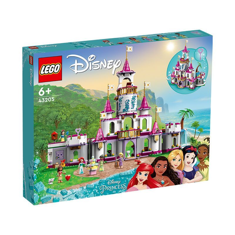 百亿补贴：LEGO 乐高 43205百趣冒险城堡 迪士尼系列 儿童益智拼搭积木玩具 49