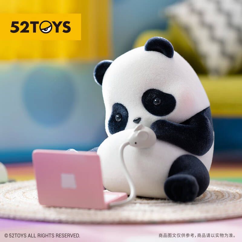 PLUS会员：52TOYS Panda Roll熊猫也是猫系列 盲盒 26.46元（需凑单，双重优惠）