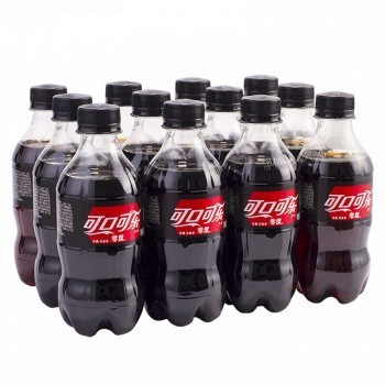Coca Cola 可口可乐 零度汽水 300ml*12瓶 