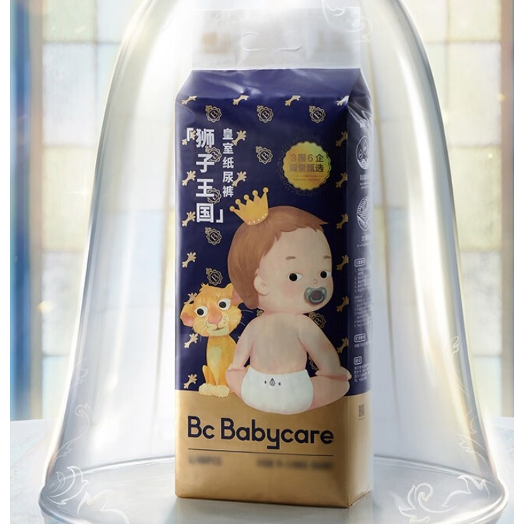 限新用户：babycare 皇室狮子王国 纸尿裤 L20片（全尺码同价） 33.61元（需买4