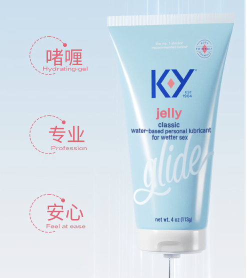 K-Y 人体润滑剂 亲肤啫喱款 113g