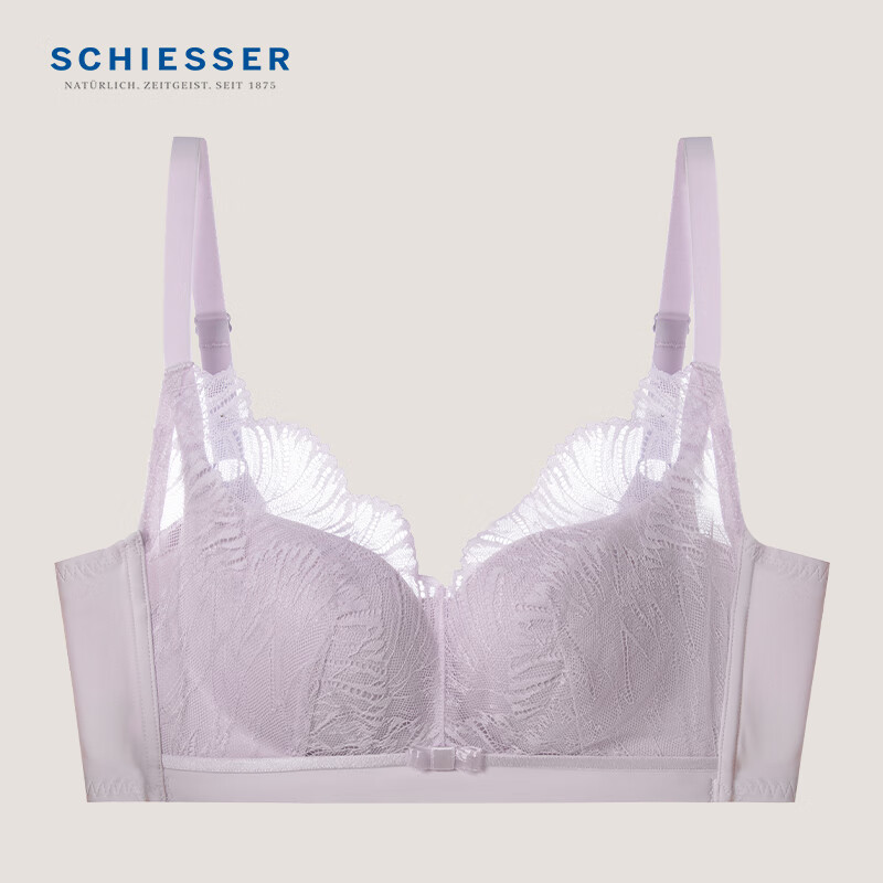 SCHIESSER 舒雅 女士蕾丝透气无钢托文胸 E1/22923B 79元（需用券）