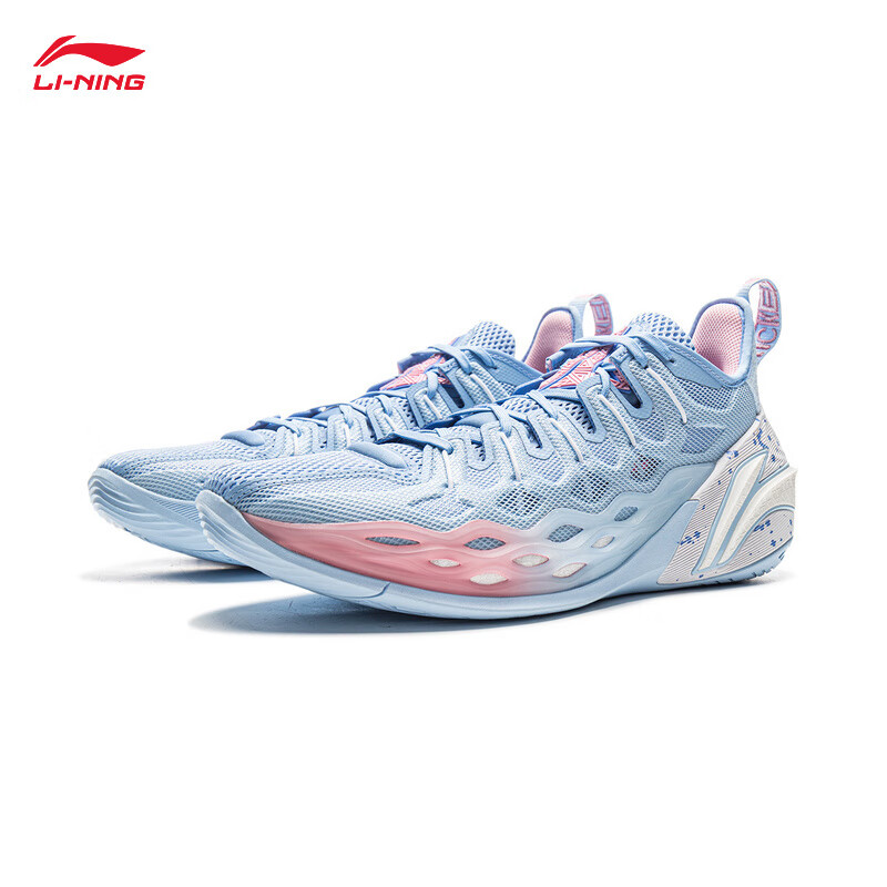 PLUS会员：李宁 巴特勒 BUCKETS 海洋男款篮球鞋 ABAV051 339元（需用券）