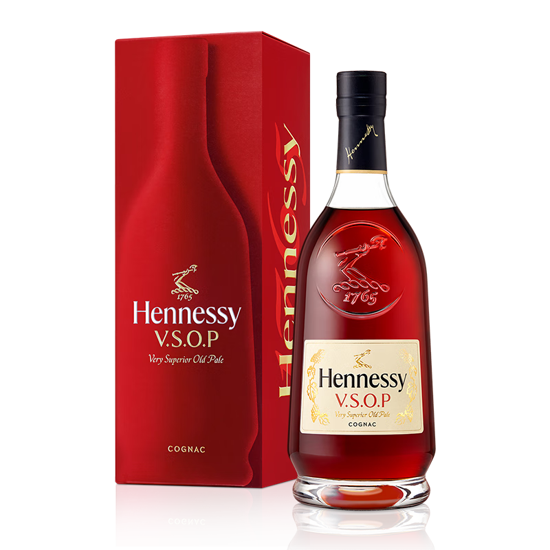 plus会员：轩尼诗（Hennessy） VSOP 干邑白兰地法国进口洋酒700ml 焕新上市礼盒