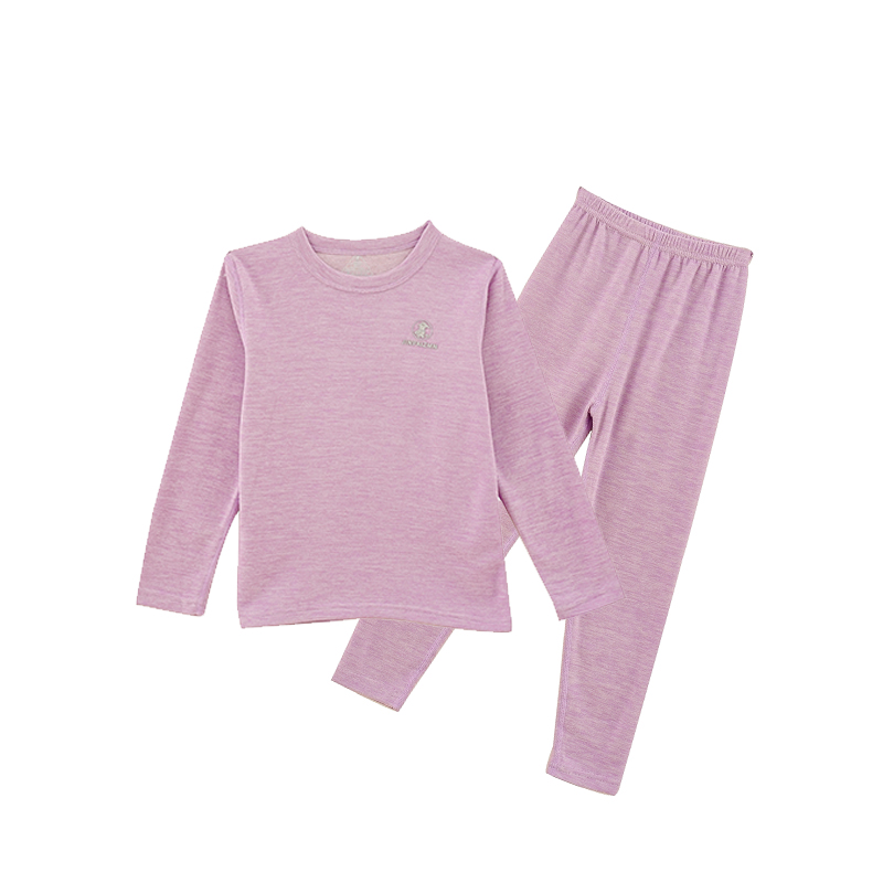 清仓！金牌啄木鸟儿童保暖内衣加厚睡衣童羊绒蚕丝秋衣秋裤套装3 19.9元（