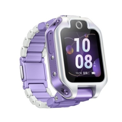 HUAWEI 华为 5X Pro 儿童智能手表 1.6英寸 极光紫表壳 极光紫硬胶表带（北斗、G