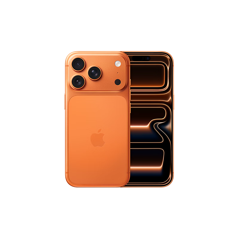 再降价、Plus会员：Apple 苹果 iPhone 17 Pro 手机 星宇橙色 256G 双卡双待 7456.51元