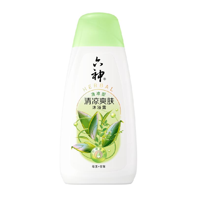 六神 清爽绿茶沐浴露 200ml 7.8元