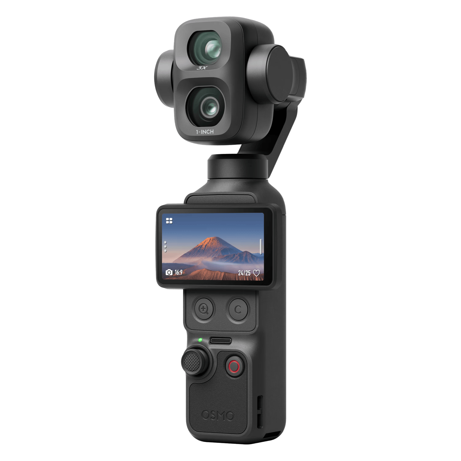 大疆 Osmo Pocket 4P 云台相机 标准套装 黑色 3799元