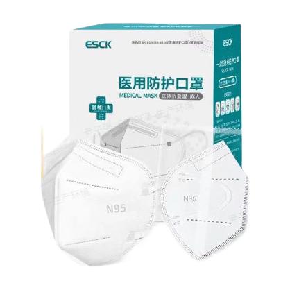 ESCK n95医用防护口罩 20只 1.98元包邮（需买5件，共9.9元，需用券）