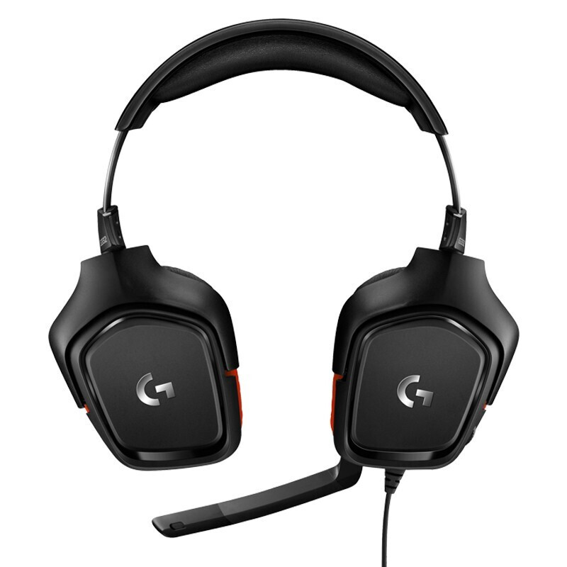 罗技 logitech G331 耳罩式头戴式动圈降噪有线耳机 黑色 3.5mm 199元