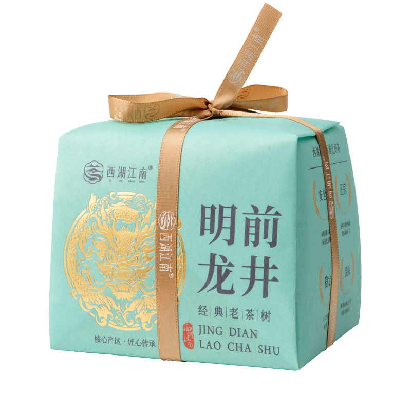 西湖江南茶叶 特级绿茶 明前龙井 新茶 新年货礼品 107.1元（需试用）