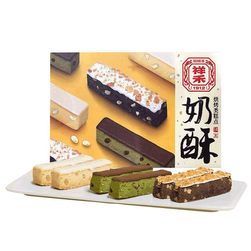 plus会员:祥禾饽饽铺 奶酥糕 混合口味 60g *2件 11.62元包邮(合5.81元/件)