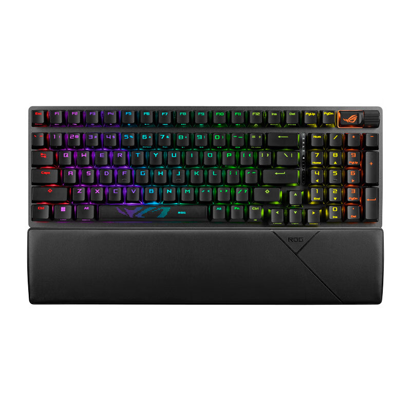 ROG 玩家国度 游侠2 RX PBT版 104键 有线机械键盘 黑色 红轴 RGB 655.51元（需用券