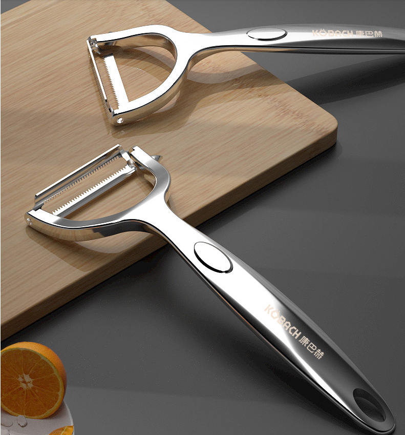 康巴赫 削皮刀不锈钢瓜果刀 19.