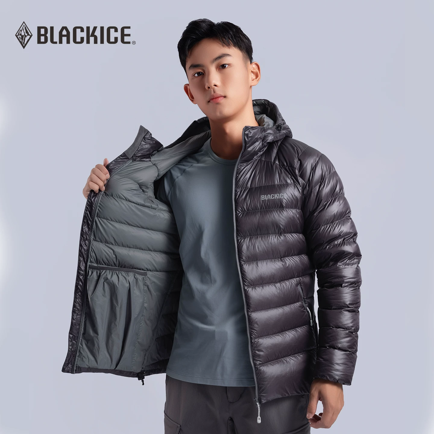 黑冰 BLACK ICE 黑冰 天权系列 男子户外羽绒衣 F8518 699元 - 清风线报