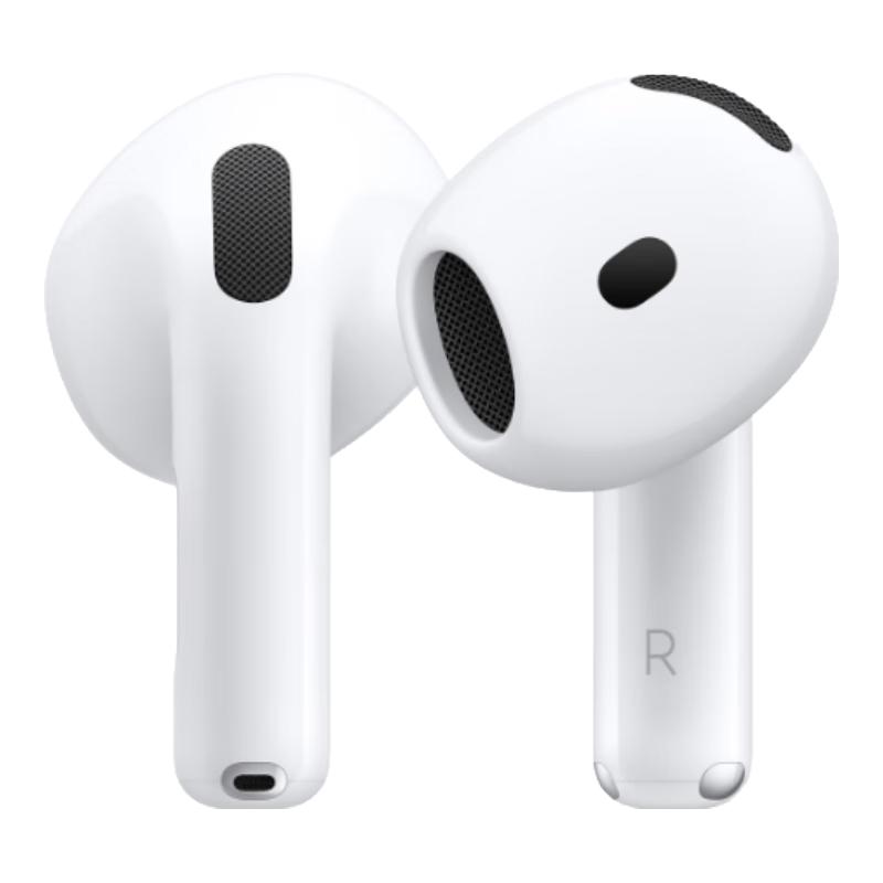 Apple 有券可上Apple 苹果 AirPods 4 主动降噪款 半入耳式真无线蓝牙耳机 白色 