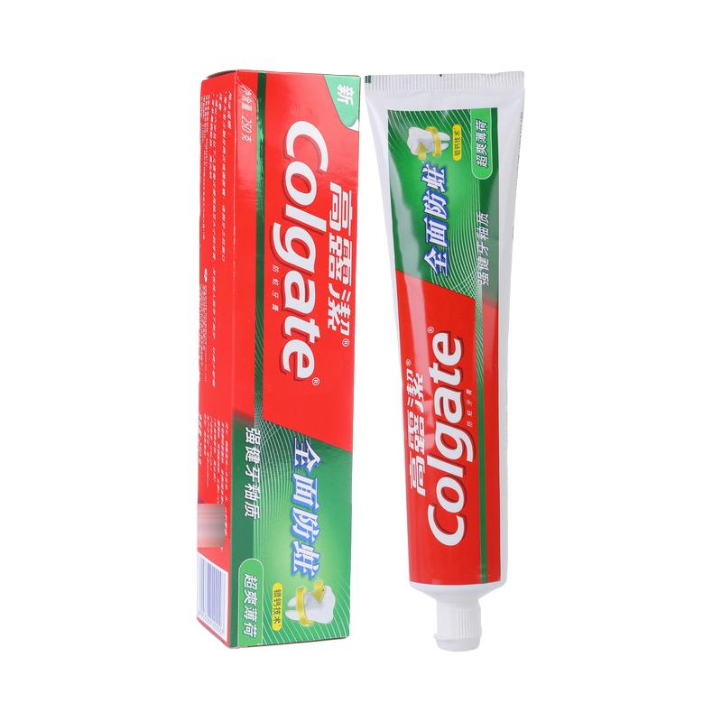高露洁 Colgate 全面防蛀牙膏 超爽薄荷 250g 13.8元