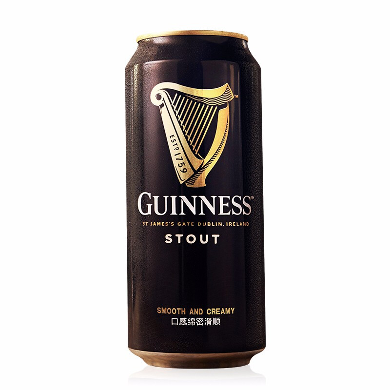 GUINNESS 健力士 氮气世涛啤酒 440ml*24听 156.83元包邮（双重优惠）