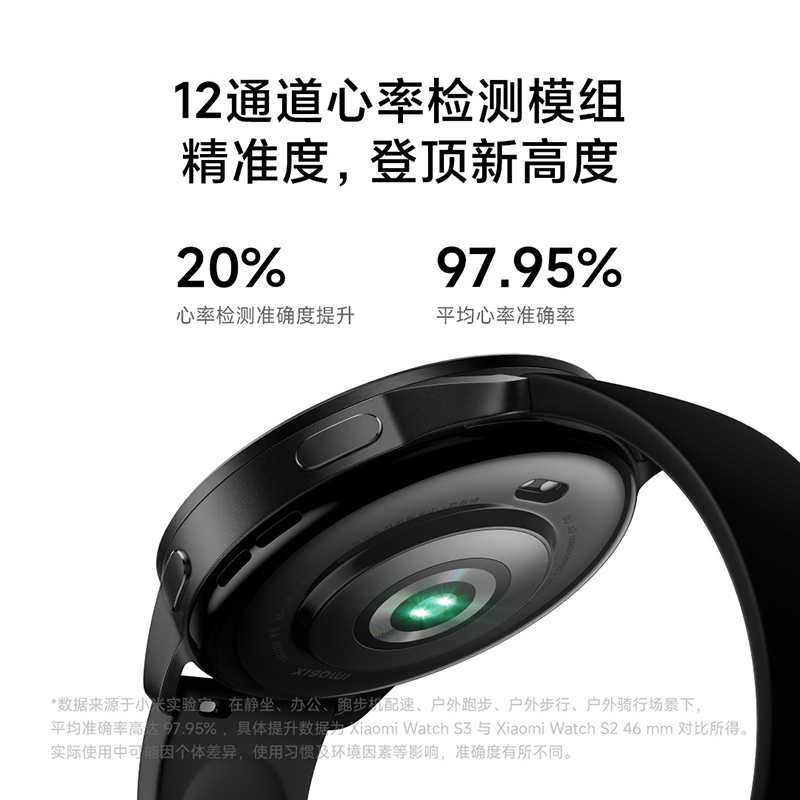 Xiaomi 小米 智能eSIM手表WatchS3环血氧睡眠心率圆形运动蓝牙通话长续航 779元