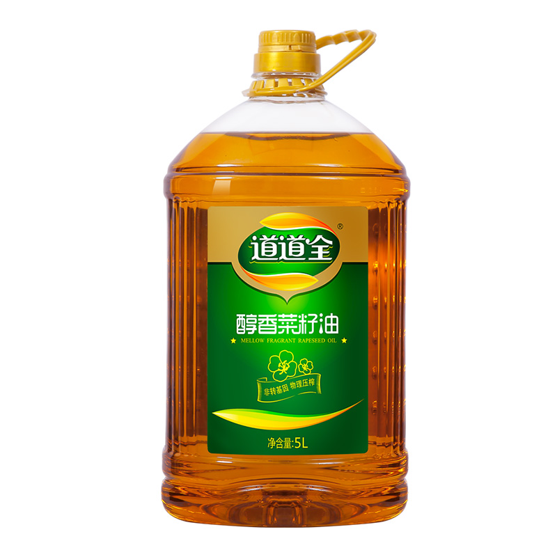 道道全 醇香菜籽油 5L 85.8元（需用券）