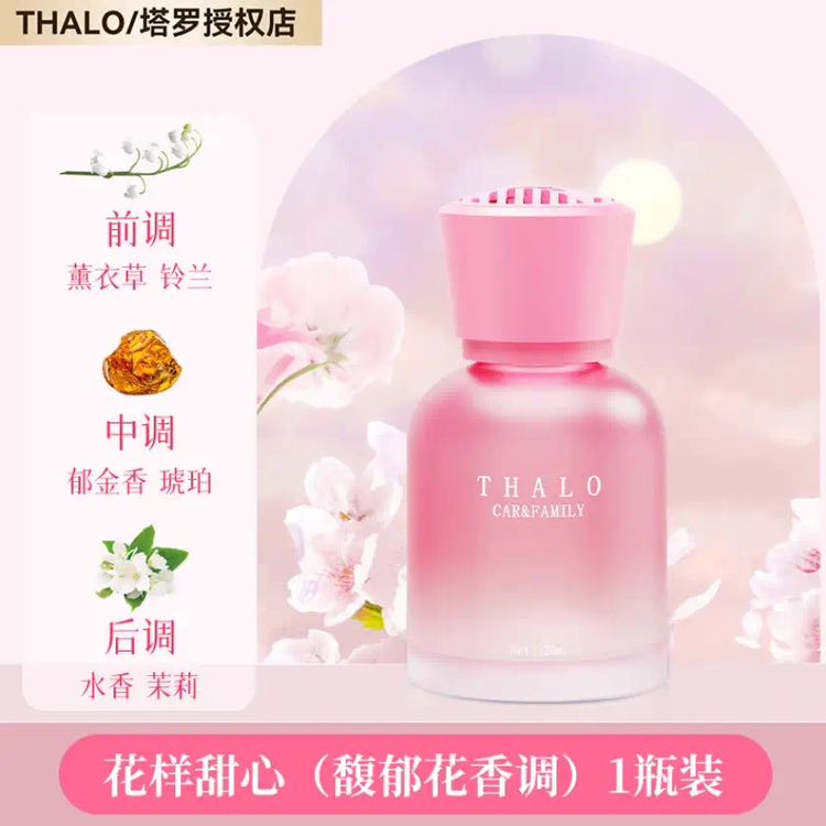 Thalo 塔罗 车载香薰汽车香水 6.4元（需买2件，需用券）