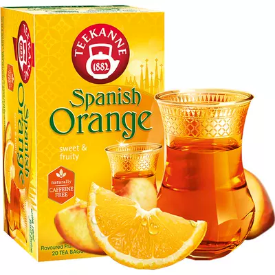 88VIP：Teekanne 西班牙橙子味水果茶冷泡茶洛神花袋泡茶45g*1盒 29.45元包邮