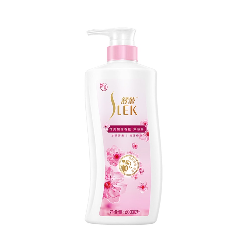 有券的上：SLEK 舒蕾 恬美樱花香氛沐浴露 600ml 10.22元（需用券）