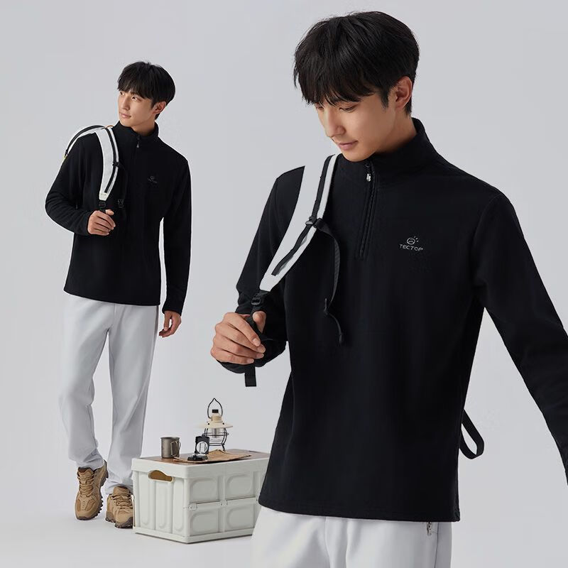 探拓 户外加厚保暖抓绒衣 45元（需用券）