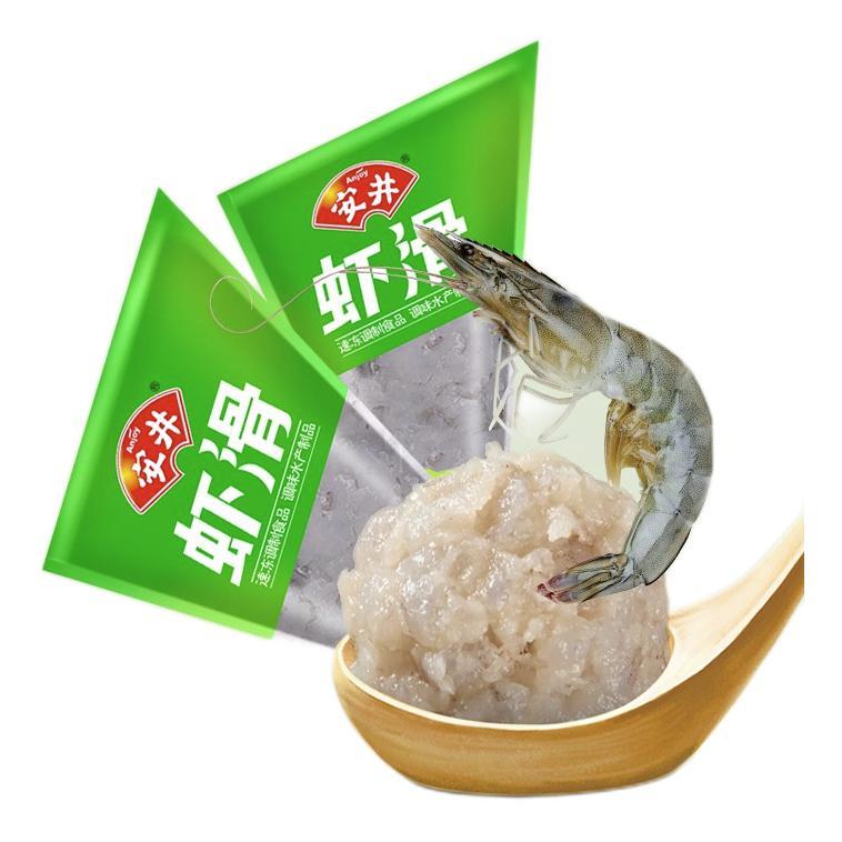 Anjoy 安井 虾滑 150g/袋 虾仁含量80% 火锅麻辣烫食材 速食熟食海鲜水产 15.01元