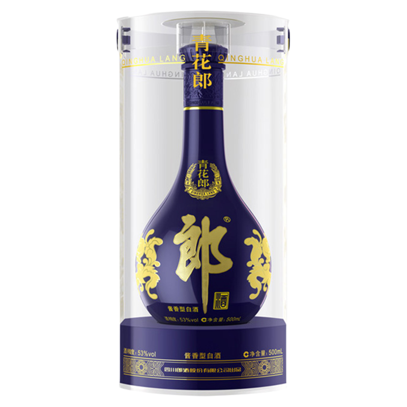 LANGJIU 郎酒 青花郎酒 天宝洞藏 陈酿 53%vol 酱香型白酒 ￥784.01