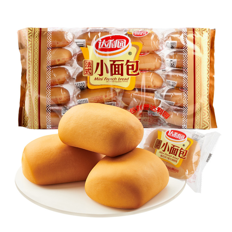 移动端：达利园 法式小面包 香奶味 10.8元（淘金币可抵0.77元起）