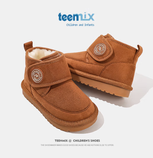 Teenmix 天美意 儿童加绒雪地靴 3色 低至69.65元包邮 买手党-买手聚集的地方