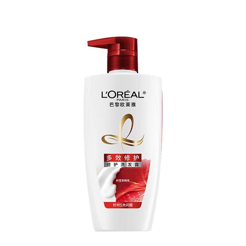 L'OREAL PARIS 欧莱雅多效修护洗发露500ml 29.9元