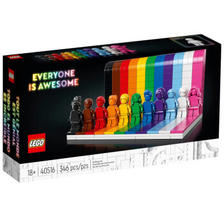 LEGO 乐高 方头仔系列 40516 彩虹人仔 233元包邮（满折）