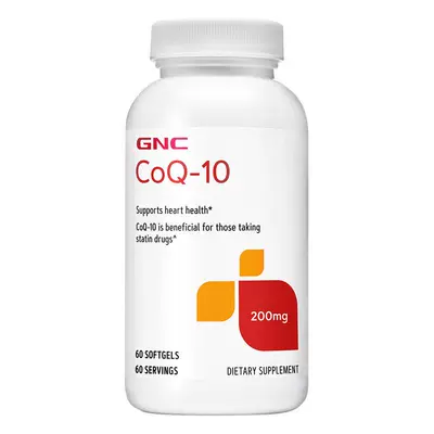 88VIP：GNC 辅酶Q10软胶囊 200mg 60粒 99.55元+400淘金币（需领券）