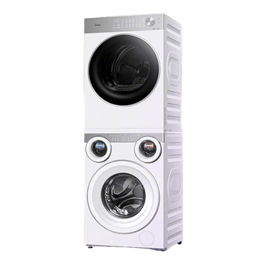 美的 可爱多系列 MG11GGEX+MH10L1PRO 热泵式洗烘套装 白色 6213.48元