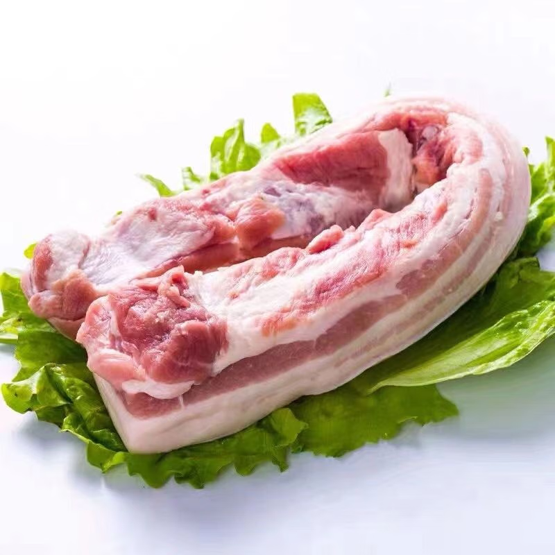 新鲜 土猪 五花肉 5斤 64元（需用券）