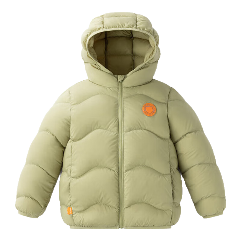 贝肽斯 儿童90白鸭绒轻盈680+蓬 三防耐脏污 古巴绿 179元（需用券）