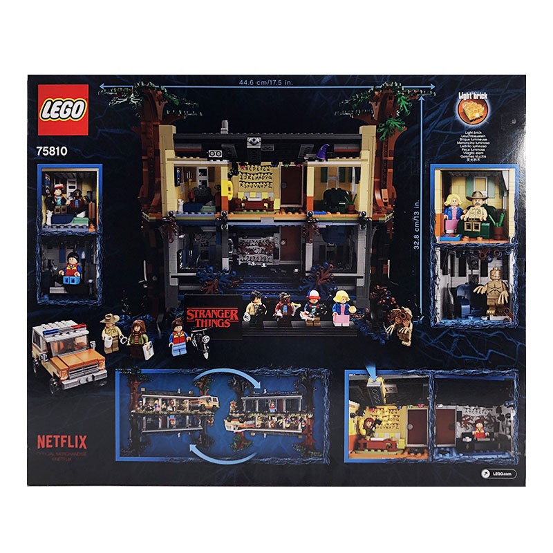 LEGO 乐高 75810美剧Stranger Things怪奇物语拼装积木玩具 1672.95元（需用券）