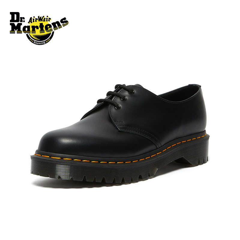 移动端：Dr.Martens 马丁博士1461 Bex女秋冬爆款通勤光面皮小厚底皮鞋单鞋 1069