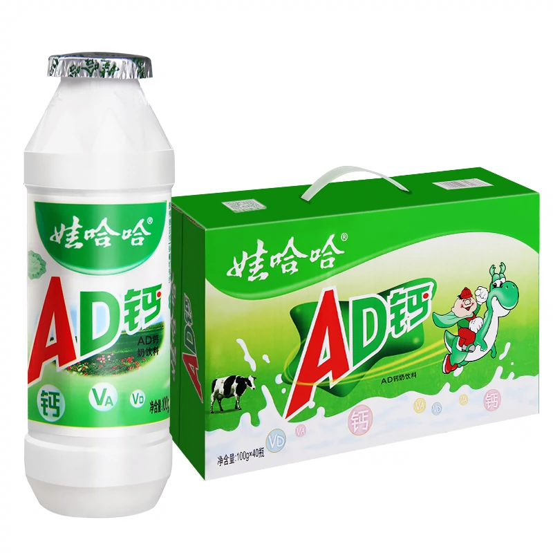 WAHAHA 娃哈哈 AD钙奶24瓶瓶 ￥22.8