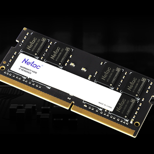 Netac 朗科 超光系列 DDR4 3200MHz 笔记本内存 普条 黑色 8GB 109元（需用券）